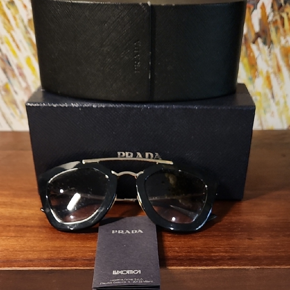 Prada Black Cinema Sunglasses